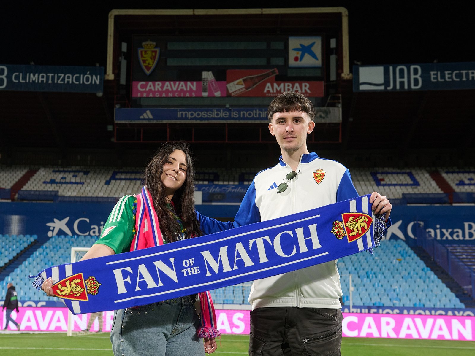 Asier Vicente y Andrea García fueron designados con el galardón de 'Fa...